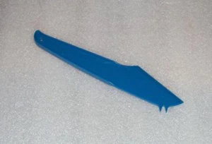 Tupperware Vintage Gadget Cheese Slicer Hors D'hoeuvres Server Olive Fork, Blue - Picture 1 of 1