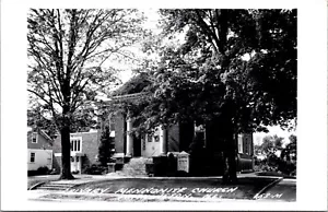 Golgatha Mennonite Kirche Washington Illinois RPPC - Bild 1 von 2