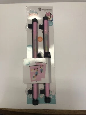 PACK DE 2 PARASOLES DISNEY BABY MINNIE MOUSE con 3 VENTOSAS. Foto 1 de 2