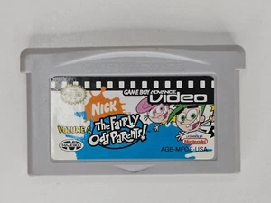 Fairly Odd Parents! Game Boy Advance Video GBA Cleaned Tested Works Cart Only - Picture 1 of 4