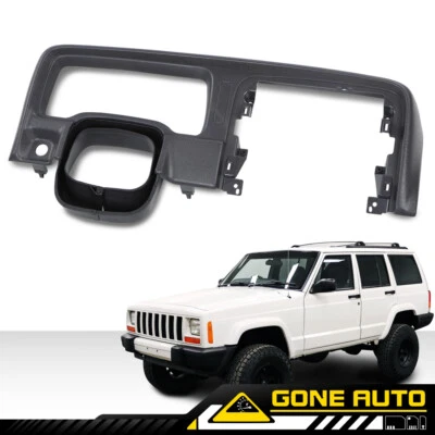Dash Bezel Trim Speedometer Bezel Fit For 1997-2001 Jeep Cherokee Xj 5ej84lazac  - Image 1 of 4