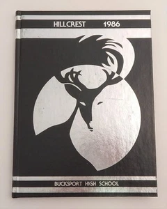 Bucksport Maine High School Anuario 1986 Hillcrest Golden Bucks - Imagen 1 de 6