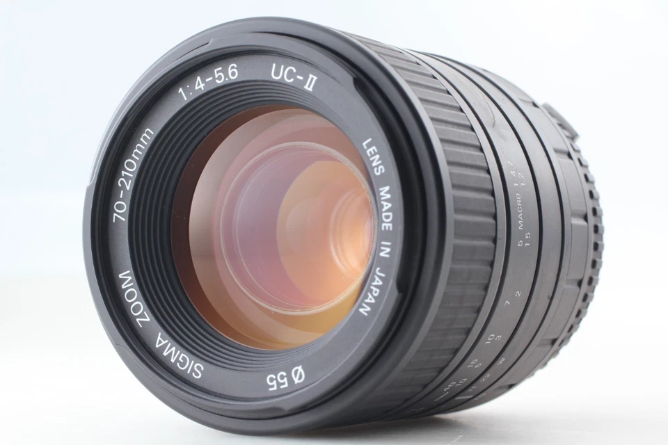 【 Exc+5 】 Sigma 70-210mm f/4-5.6 UC II MF Zoom Lens Macro for Olympus From JAPAN - Image 1 of 4