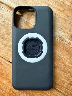 Quad Lock IPhone 16 Pro Max Hülle / + Regenschutz / + Mag Ring Grau - Bild 1 von 4