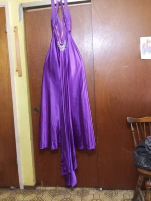 Vestido Maggie Sottero Coqueteo Baile de graduación Talla 0 Púrpura Corsé Vestido Formal De Colección Foto 1 de 4