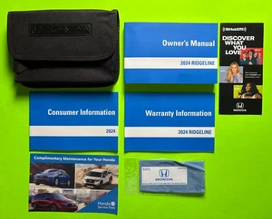 Juego manual y estuche Honda RIDGELINE 2024 del propietario de fábrica *OEM* - Imagen 1 de 5