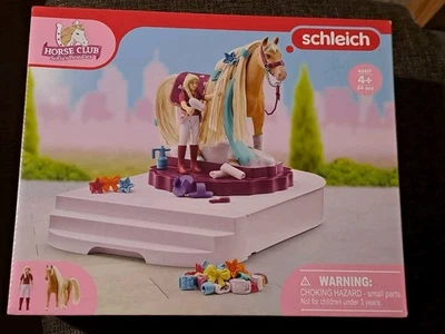 Schleich 42617 Horse Club Pferdepflege Station Sofia's Beauties Pferd Pflege Neu - Bild 1 von 2