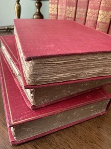 Antique Hardcover Books Set of 3 Robert Louis Stevenson  1925 Scribner’s Sons - Picture 1 of 8