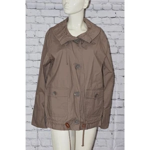 Chaqueta mecánica deportiva de algodón utilitaria ligera J.Crew talla 8 - Imagen 1 de 7