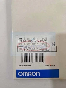 1PC Omron programming software CXONE-AL01D-V4-UP New - Picture 1 of 1