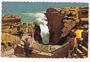 Maine Postcard Thunder Hole Mt Desert Island - Bild 1 von 2