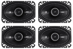 (4) Kicker 43DSC4604 DSC460 240 Watt 4x6 2-Way Car Stereo Speakers DS460 - Picture 1 of 9