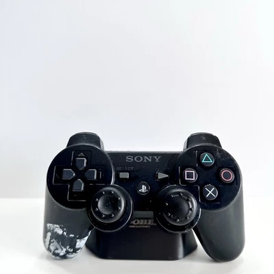 CONTROLLER SONY PLAYSTATION 3 PS3 SIXAIS DUALSOCK NERO ORIGINALE WIRELEES - Immagine 1 di 4