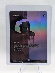 Magic The Gathering Marvel Spider-Man Ponder #0013 Mythic Foil - Picture 1 of 2