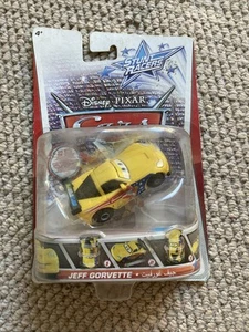 Disney Pixar Cars - Stunt Racers Jeff Gorvette - SEHR SELTEN - Neu & Versiegelt - Bild 1 von 2