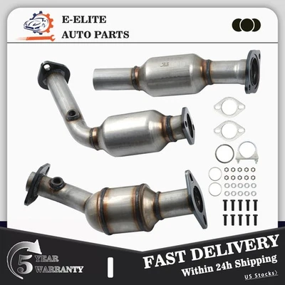1 Set Catalytic Converter For 2005 2006 2007 Ford Freestyle Five Hundred 3.0L - Изображение 1 из 4