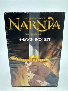 The Chronicles of Narnia Boxed Set of 4 Books C S Lewis NEW David Weisner Illus. - Imagen 1 de 6