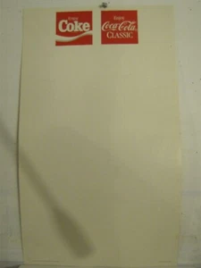 Coca-Cola "Enjoy Coke" "Enjoy Coca-Cola Classic" Price Sign ADC 048  - Afbeelding 1 van 1