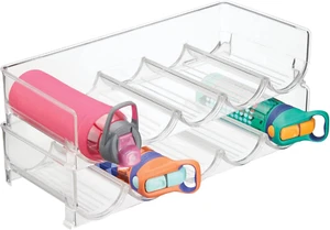 Plastic Free-Standing Water Bottle and Wine Rack Storage Organizer for Kitchen C - Picture 1 of 12