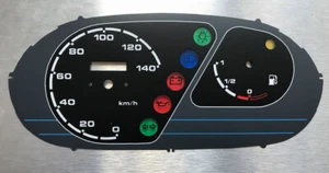Tachoscheibe passend für Piaggio SKR125 Kmh Tacho gauge speedo Zifferblatt dial - Bild 1 von 1