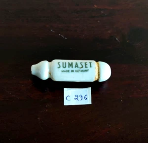 1920s Vintage Sumaset Porcelain Cold Inhaler Germany Old Collectible C296 - Picture 1 of 7