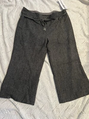 NWT Peter Nygard Wool Blend Capri Size 14 - Image 1 of 4