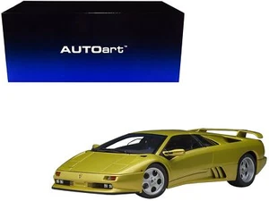 Lamborghini Diablo SE30 Giallo Spyder Modello Auto Giallo Metallico 1/18 di Autoart - Foto 1 di 4