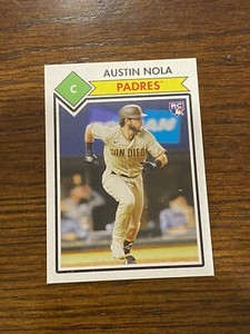 2021 Topps 582 Montgomery Club Set 1 #19 AUSTIN NOLA RC San Diego PADRES