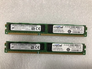 Crucial-DDR3 - 8 GB KIT 2 x 4 GB - DIMM 240-pin - registered | CT2K4G3ERVLD8160B - Picture 1 of 3