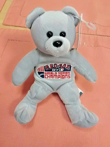2007 WORLD SERIES BOSTON RED SOX CHAMPIONS BEAR - GENUINE MLB - UNUSED Cover