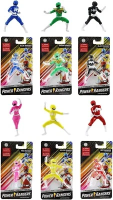 POWER RANGERS LIMITED EDITION 2.5" MINI ACTION FIGURES 6 COLLECT THEM ALL HASBRO - Image 1 of 4