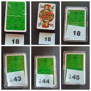 Skatkarten No18, 243, 244, 245, 252, 253, 254 und 255 aus Sammelung.Neu - Bild 1 von 8