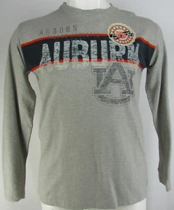 Auburn Tigers NCAA Men's G-III Gray Long Sleeve Shirt - Picture 1 of 5