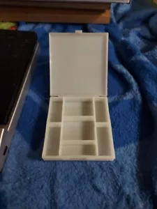 Plastic Storage Container Good For Crafts. Beads, Hooks, Dice. 3.25L 3.75W .75H - Picture 1 of 3