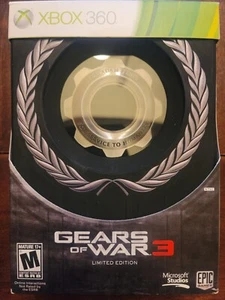 Microsoft Xbox 360 Gears of War 3 Limited Edition Komplett Neuwertig Unbenutzt Makellos - Bild 1 von 2