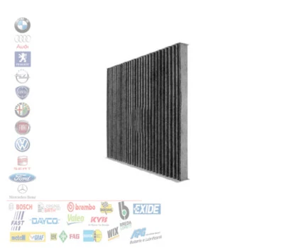 FILTRO ARIA ABITACOLO CARBONI ATTIVI ALFA ROMEO GIULIETTA 1.4 1.6 1.8 2.0 JTDM - Immagine 1 di 3