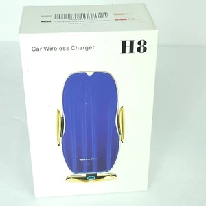 15W H8 Wireless Car Phone Charger Auto Clamping Smart Sensor Fast Charger Holder - Picture 1 of 4