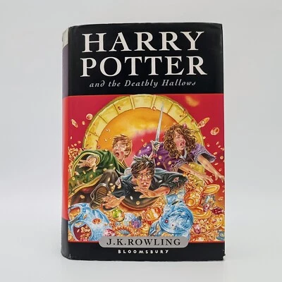 Harry Potter And The Deathly Hallows 2007 UK 1st Edition Hardcover Book - Image 1 of 4