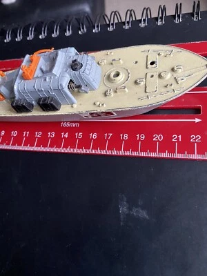 Barco patrulla a motor Dinky Toys vintage para reparación Foto 1 de 4