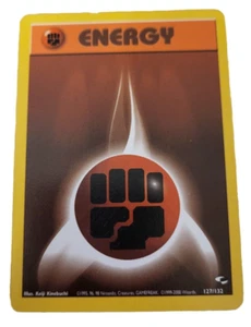 Pokemon Sammelkarte Gym Challenge Set Kämpfenergie 127/132 Vintage 1999-2000 - Bild 1 von 2