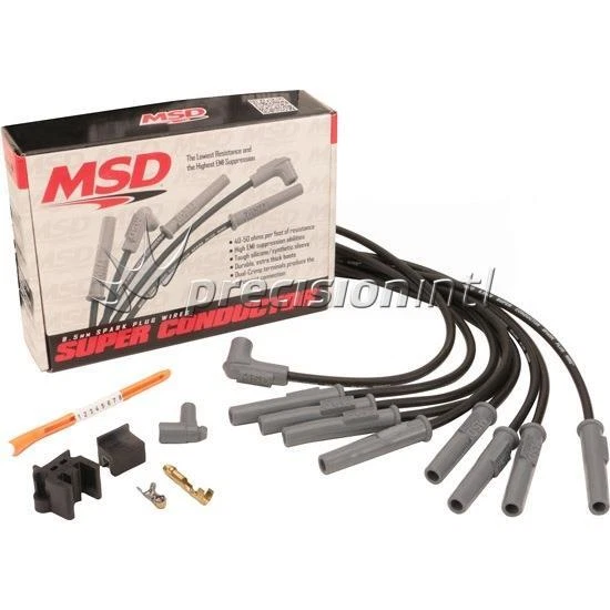 MSD 31183 8.5 MULTI ANGLE S/PLUG LEADS BLACK 8 CYL UNIVERSAL - Image 1 of 1