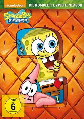 SpongeBob Schwammkopf - Die komplette Season/Staffel 2 # 3-DVD-BOX-NEU - Bild 1 von 2