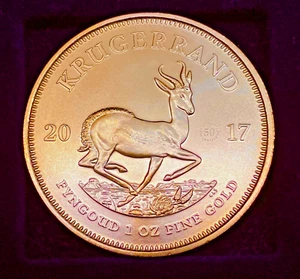 1 OZ Feingold Krügerrand Jubiläumsprägung aus 2017 - Bild 1 von 2