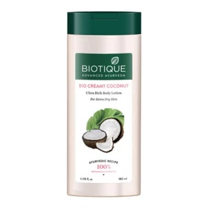Biotique Creamy Coconut Deep Nourish Body lotion For Extra Dry Skin | Healdi - Picture 1 of 3