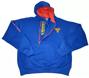 De Colección Cedar Point GEMINI Montaña Rusa Azul/Naranja Sudadera con Capucha Pullover Sudadera 2XL - Imagen 1 de 12