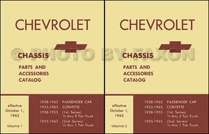 Chevy Truck Mechanische Teile Buch 1958 1959 1960 1961 1962 1963 Chevrolet - Bild 1 von 1
