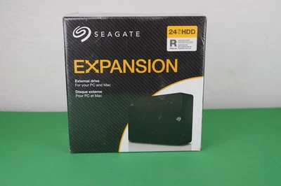 New Sealed! Seagate Expansion HDD 24TB SRD0NF2 - Image 1 of 4