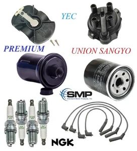 Tune Up Kit Filters Cap Wire Spark Plugs For MITSUBISHI MIRAGE L4 1.5L 1993-1995 - Bild 1 von 1