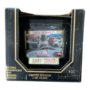 Neil Bonnett #31 Racing Champions 1993 Premier Edition 1:64 Scale Die Cast - Picture 1 of 3