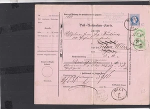 AX022/ Österreich Ganzsache Nachnahme-Karte 12 oo + RETOURVERMERK - Picture 1 of 2